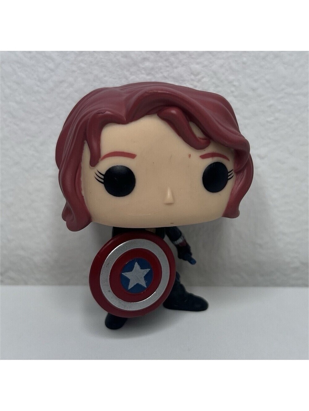 Funko Black Widow Marvel Pop! Vinyl Figure Red Hair Shield Multicolor 2015
